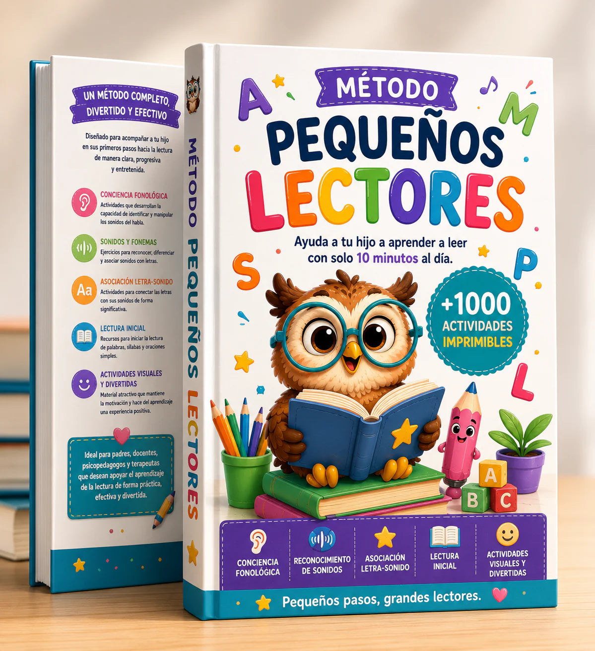 METODO PEQUEÑOS LECTORES + 1000 ACTIVIDADES IMPRIMIBLES + 3 BONOS GRATIS